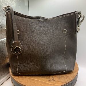 Dooney & Bourke Magnetic Close Soft Leather Shoulder Bag Purse